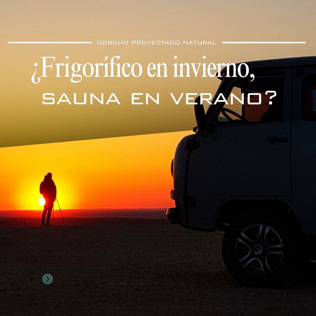 RESONA_SA's tweet photo. 🚐Con  ®Resona , tu furgoneta camper queda protegida de temperaturas externas.
Al camperizar una furgoneta, el Corcho Proyectado de Resona transforma la experiencia ofreciendo múltiples beneficios con una sola aplicación.
🛡🔥💨☂🔈☀❄ #corchoproyectado https://t.co/jjMmLVdFiS