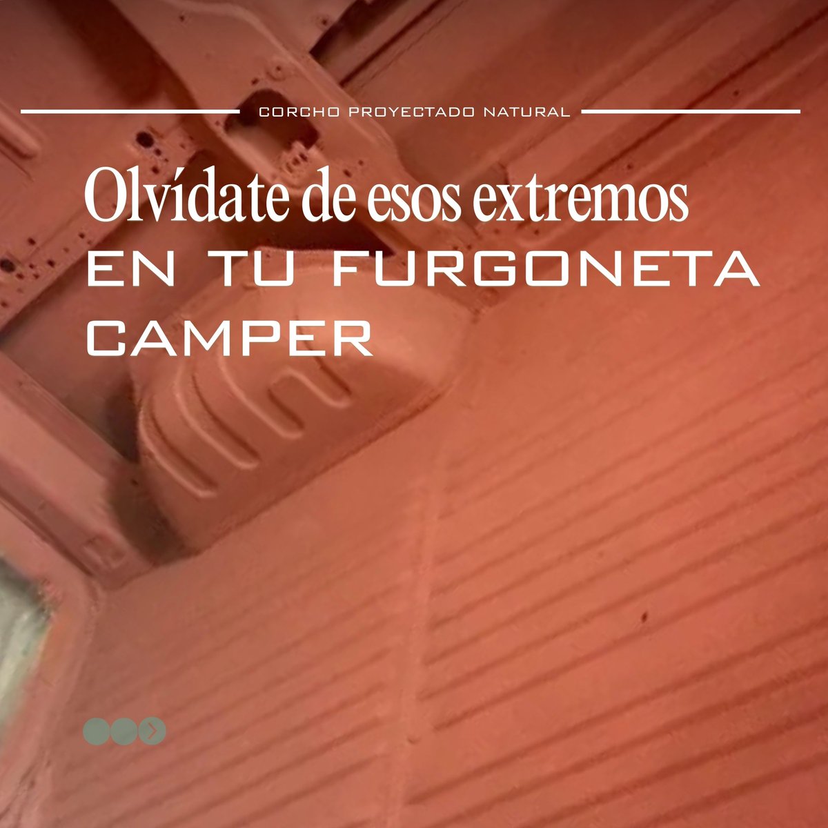 RESONA_SA's tweet photo. 🚐Con  ®Resona , tu furgoneta camper queda protegida de temperaturas externas.
Al camperizar una furgoneta, el Corcho Proyectado de Resona transforma la experiencia ofreciendo múltiples beneficios con una sola aplicación.
🛡🔥💨☂🔈☀❄ #corchoproyectado https://t.co/jjMmLVdFiS