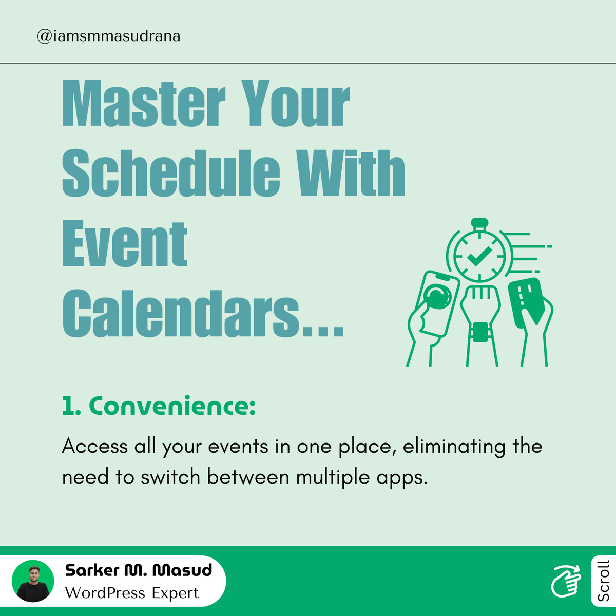 iamsmmasudrana's tweet image. Creating an event calendar that syncs with Google Calendar enhances your planning experience! 📅✨

#wordpressdeveloper #elementordesign #webdesign #webdevelopment #productivityplanner #productivitytools #productivityguide