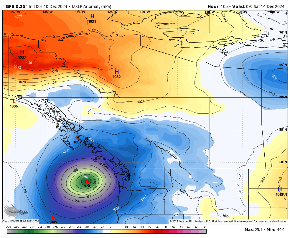 vlad_rad's tweet image. Keeping an eye on the development of another potential windstorm this weekend. #BCStorm #BCWind #PNW #StormWatch #VancouverIsland