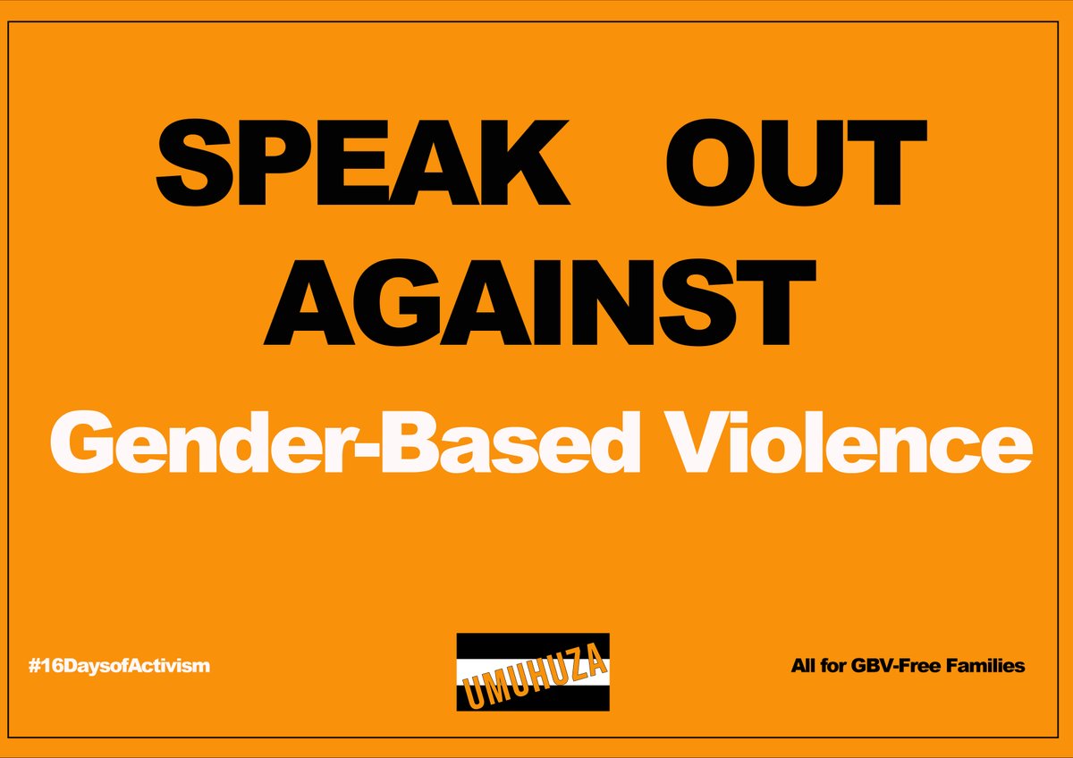 In our commitment to ending Gender-Based Violence,UMUHUZA remains steadfast in breaking the culture of silence surrounding this issue&amp;promoting a culture of speaking out across Rwanda.We are strengthening positive parenting as a key strategy for raising awareness&amp;preventing #GBV