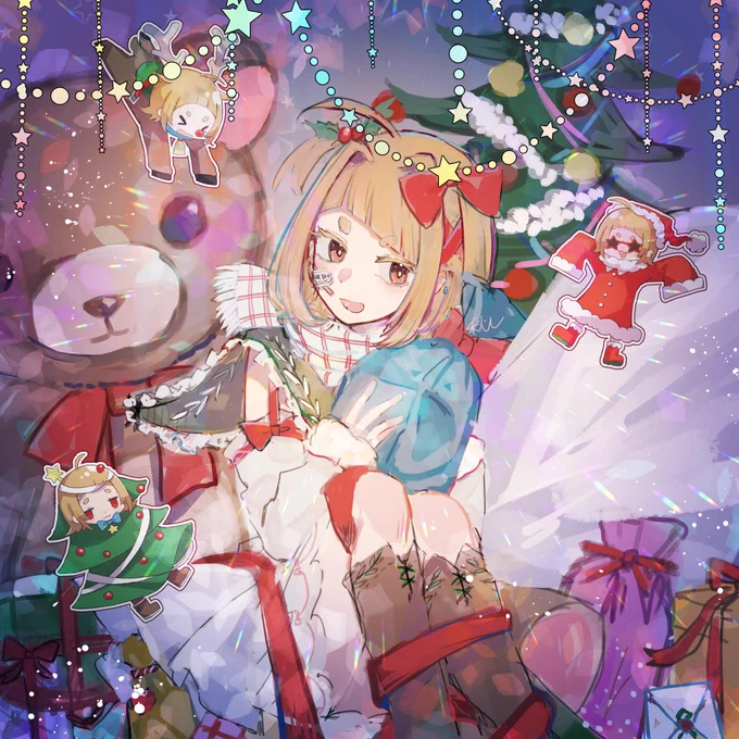 #これを見た人は無言で去年12月の画像を貼る