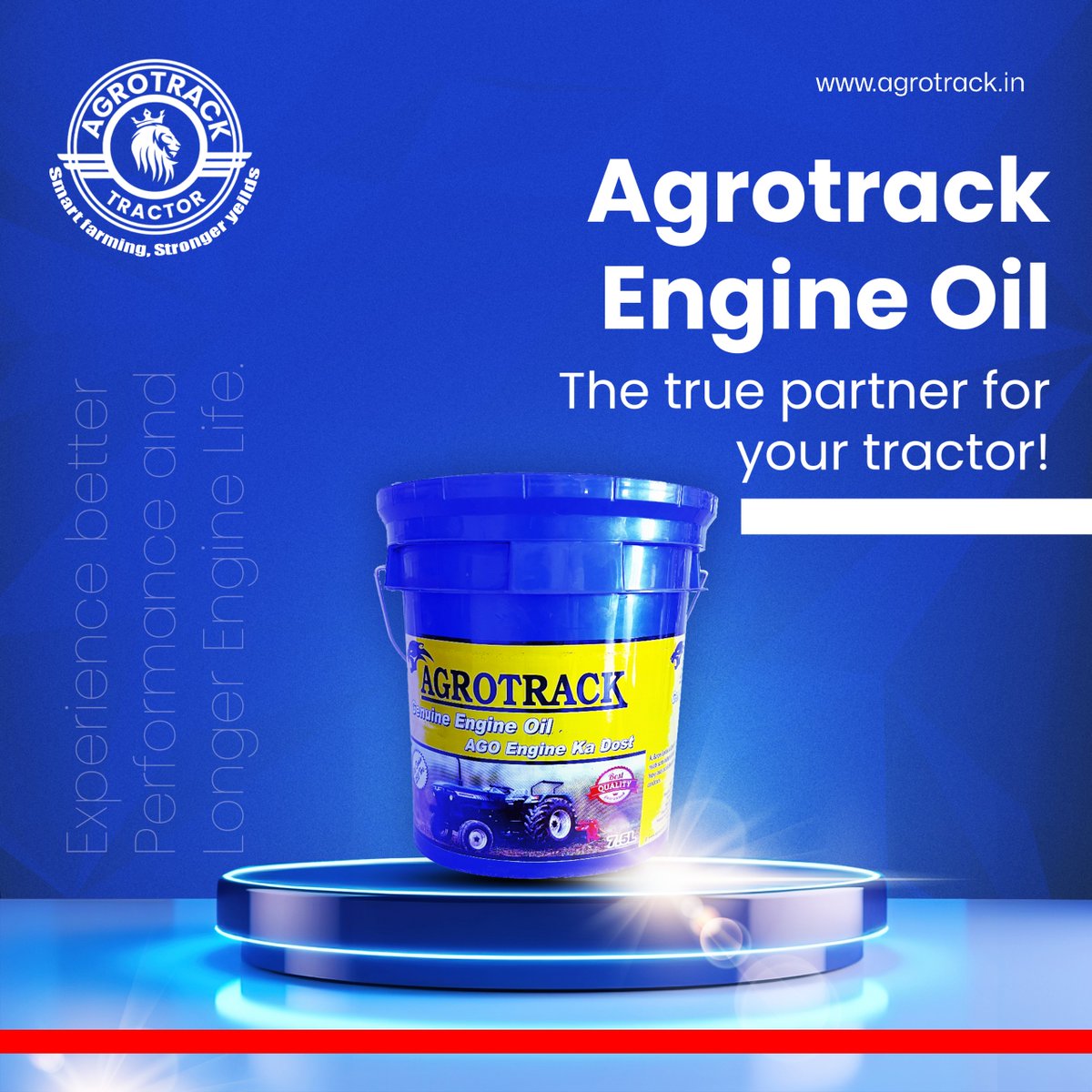 ATractors's tweet image. Boost your tractor's performance with Agrotrack Engine Oil – your tractor's true companion!🛠️🚜

✅ Enhanced engine life
✅ Superior performance
✅ Trusted by farmers everywhere

📞Call us now or 💬DM us to grab yours today!

#AgrotrackEngineOil #PeakPerformance #LongerEngineLife