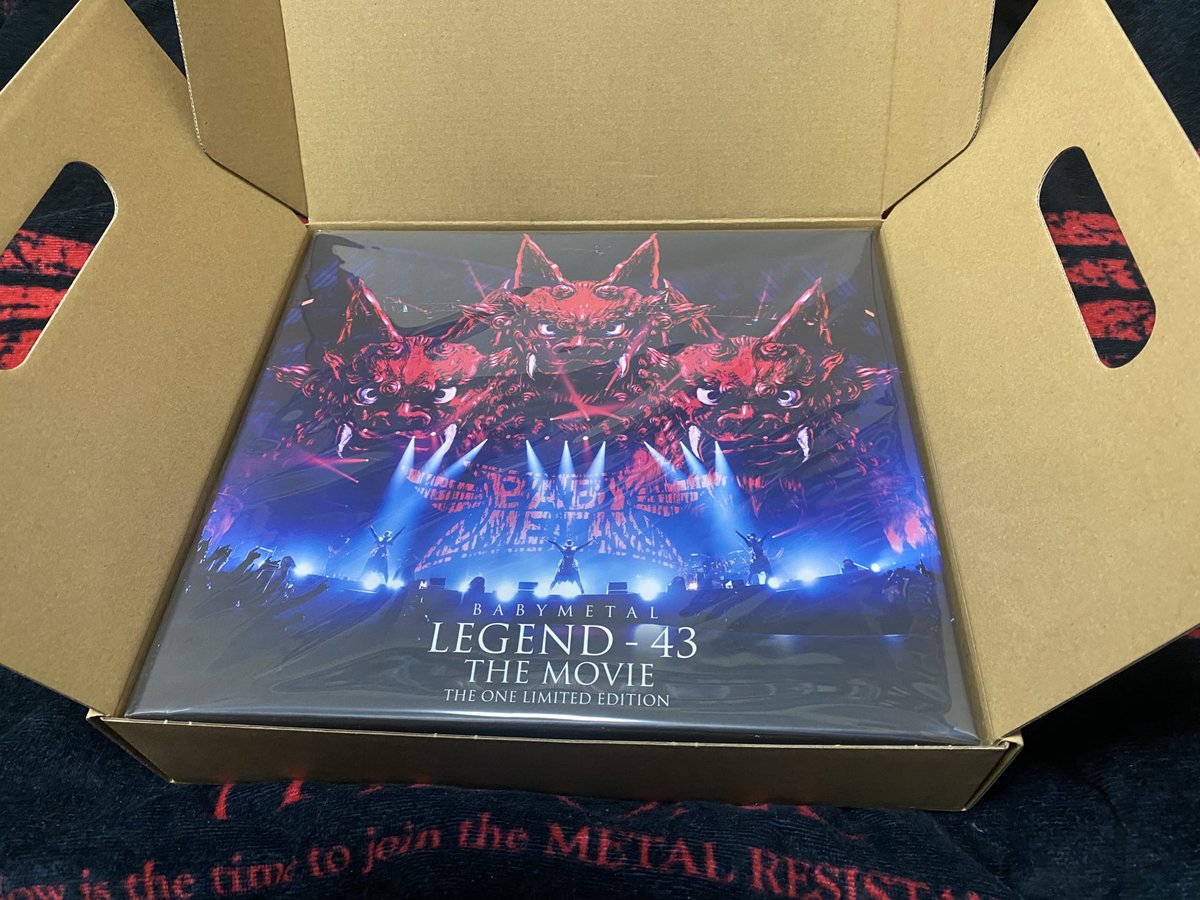 IkutaroMetal's tweet photo. 開封の儀
#BABYMETAL
#Legend_43 https://t.co/GdfGe30RQC