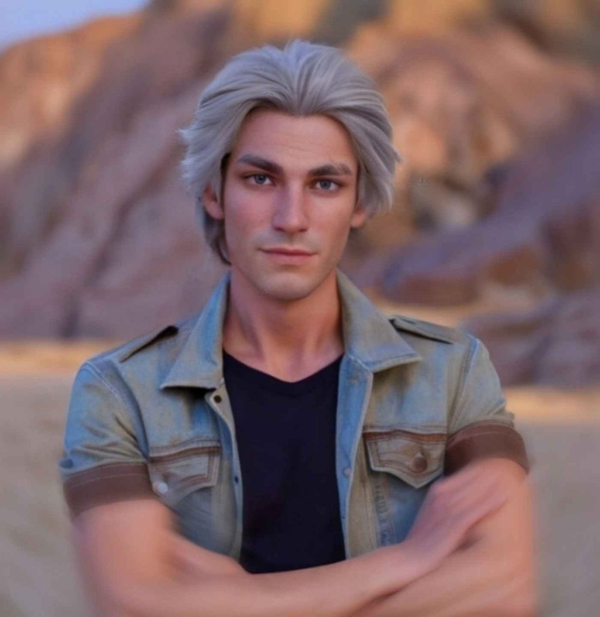 Felix_fathom's tweet photo. Realistic looking Logan from My Time at Sandrock.

With a better AI and better photo editing softwares, I was able to make it look a looot better from my previous attempts.

#mytimeatsandrock
#MyTimeAtEvershine 
#logansandrock 
#mtas
@PatheaGames https://t.co/AAyTBi1FNq