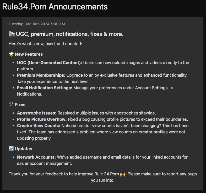 Rule34Official's tweet photo. 📢 UGC, premium, notifications, fixes &amp; more.

#rule34porn #rule34 https://t.co/pgmUjWo3V0