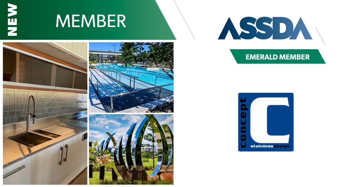 🎉 Welcome Concept Stainless Design to the ASSDA family! Based in Brisbane &amp; serving SEQ &amp; Northern NSW, they specialise in custom stainless steel fabrication for commercial, domestic, &amp; industrial projects—plus sustainable practices. 🌱
conceptstainless.com