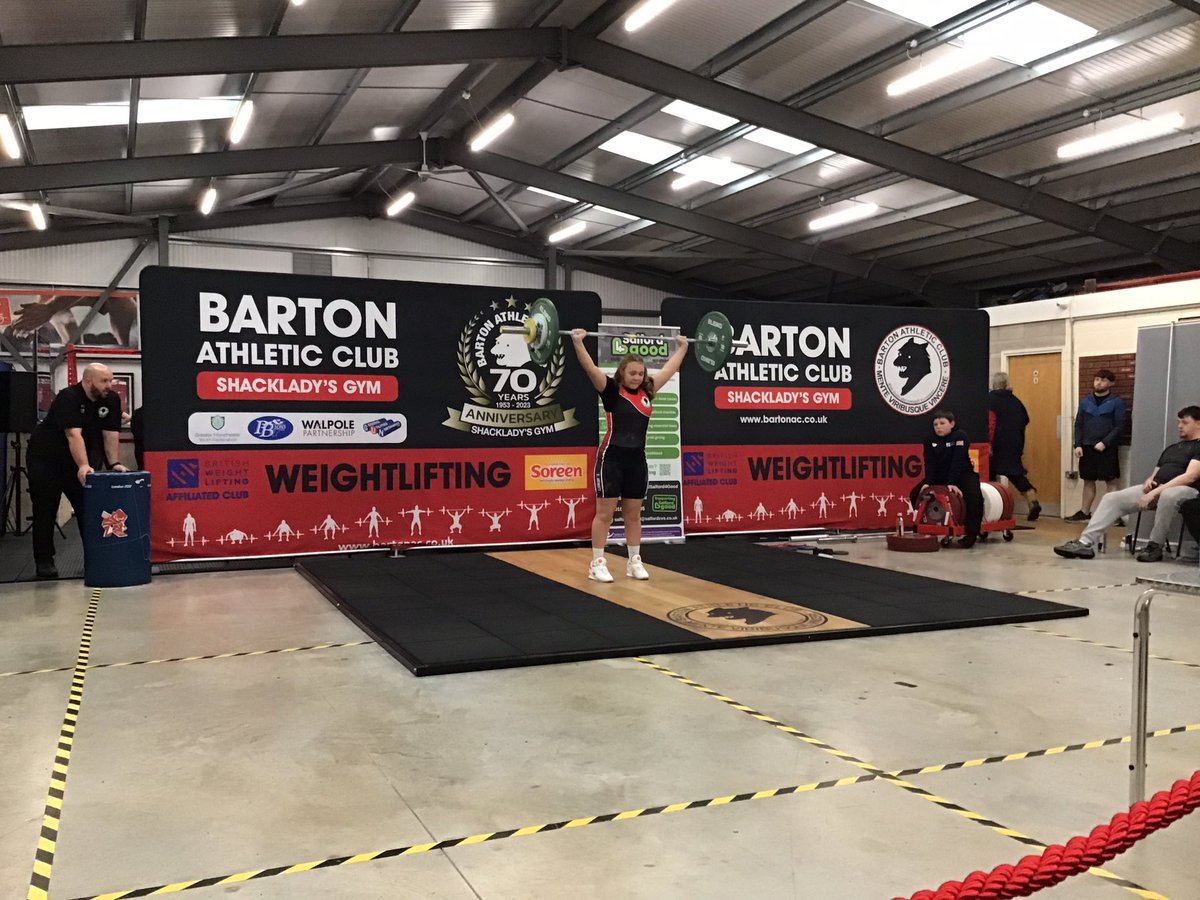 shackladys's tweet image. Barton Christmas lift some young member lifting , Christmas Appeal Salford 4 Good @SalfordCVS  @GBWeightLifting
