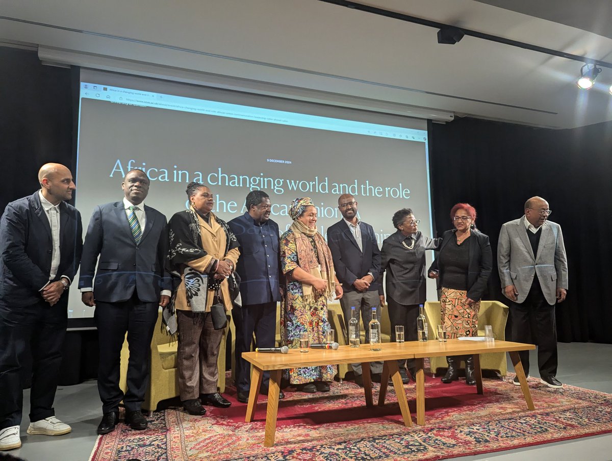 NuursViews's tweet photo. Honoured to attend  the @SOAS
event to commemorate the leadership of H.E. Dr Salim Ahmed Salim, a distinguished African diplomat, & a towering figure of global diplomacy! Dr Salim exemplified exceptional statesmanship, strategic vision, & transformational leadership. His legacy continues to shape international relations & inspire generations of African leaders.
Kudos to @IdaHadjivayanis & @danielmulugeta for assembling an equally distinguished panel to discuss his legacy!