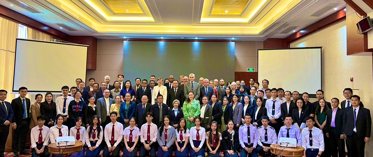 Bakhodir Burkhanov (@bakhodirab) on Twitter photo Today 🇱🇦 Ministry of Foreign Affairs, <a href="/UNinLaoPDR/">UN in Lao PDR</a> and partners have come together to mark the #HumanRightsDay2024: Celebrated globally on 10 December, the day shines a light on the crucial role of #humanrights as a preventative, protective, and transformative force for good ✨ Today 🇱🇦 Ministry of Foreign Affairs, <a href="/UNinLaoPDR/">UN in Lao PDR</a> and partners have come together to mark the #HumanRightsDay2024: Celebrated globally on 10 December, the day shines a light on the crucial role of #humanrights as a preventative, protective, and transformative force for good ✨