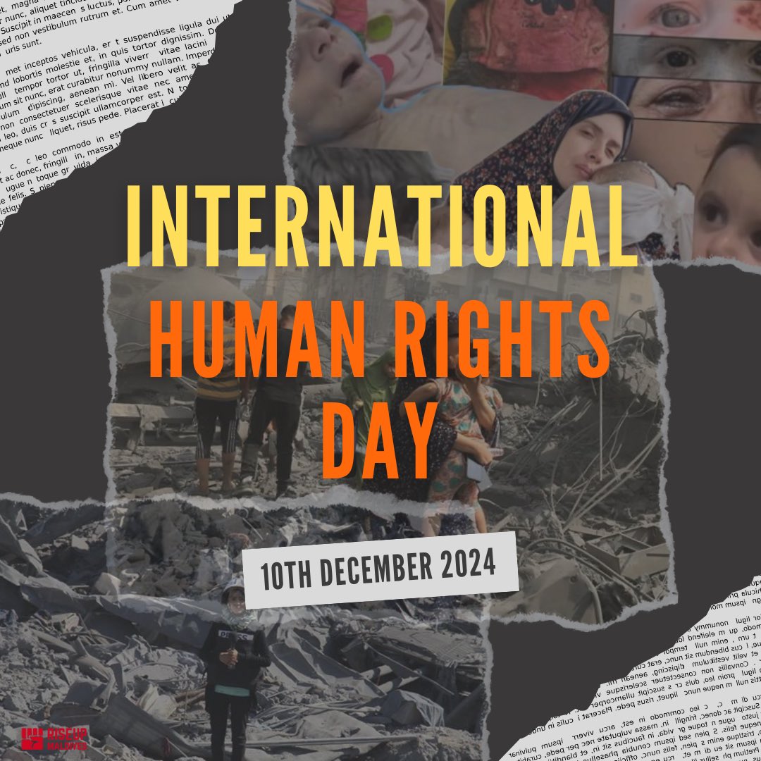 As we conclude #16DaysOfActivism and honor #HumanRightsDay, let's reflect on the importance of universal rights for all.

We stand in solidarity with the Palestinian people, committed to a future where dignity and rights are upheld for everyone.
