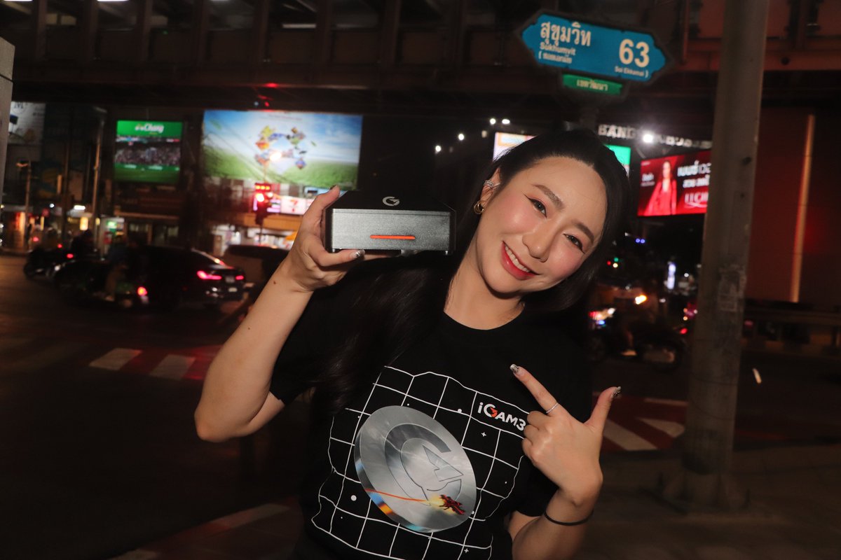 iGam3Intern's tweet photo. 👀 Did you spot iGam3 M1 or iGam3 in Thailand?

😄เจอที่ไหนในไทย? หรือมีเรื่องราวอะไรสนุก ๆ เกี่ยวกับ iGam3 มาแชร์บ้าง? 

📍 Let us know where you saw it or share your cool stories!

🚀ร่วมเป็นส่วนหนึ่งของการเปลี่ยนแปลงโลก AI และ Web3 กับเรา 

#iGam3M1 #iGam3 #AI #Web3 https://t.co/AH6xesXzTh