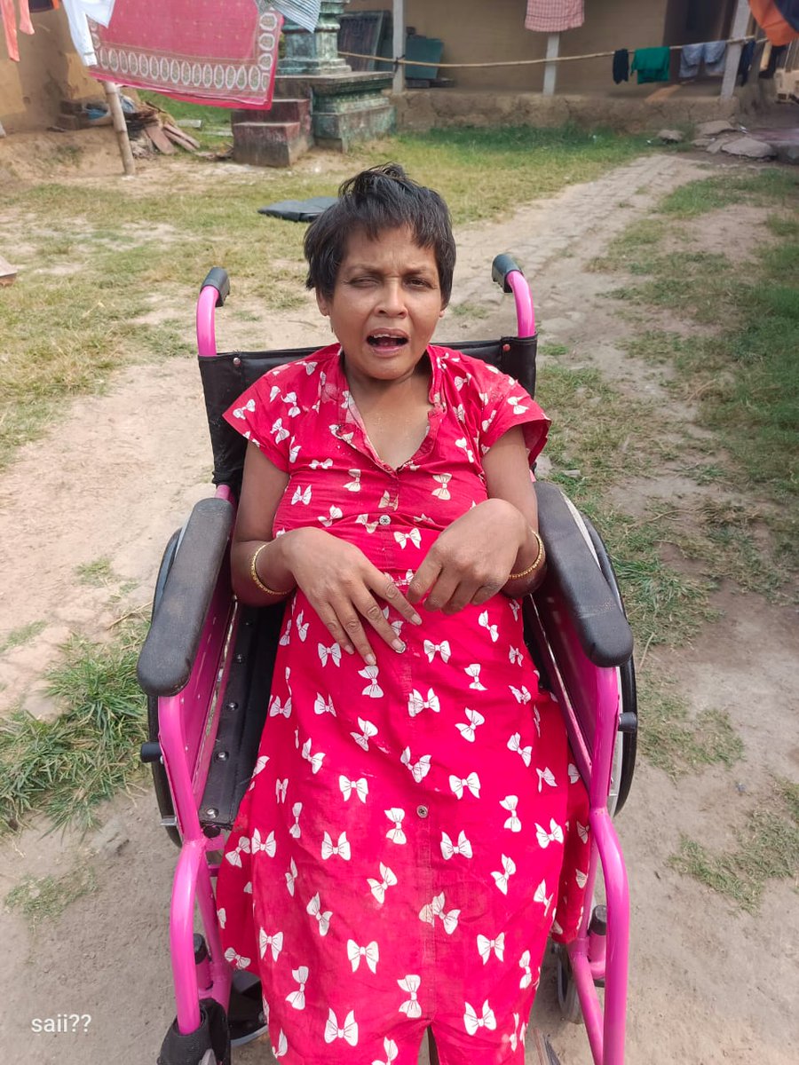 SoroSSEPD's tweet photo. Gita Khilar of Ward 16, Gopinathpur of Soro Block with 75% disability has been provided a wheelchair for her safe &amp; ease of communication. https://t.co/s6t29M6pMX