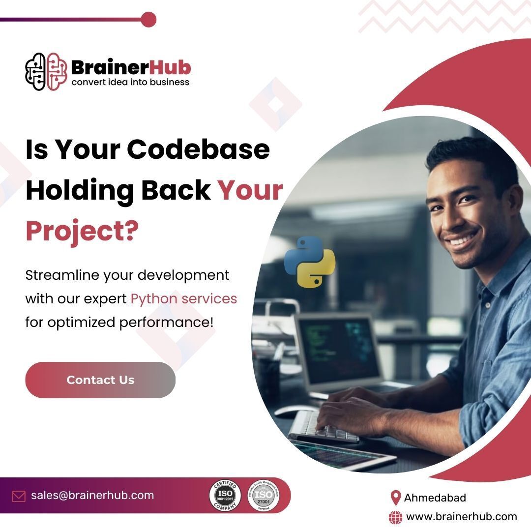 brainerhub's tweet image. Stuck with a sluggish codebase?
Our Python experts are here to streamline and optimize your projects!
brainerhub.com/python-develop…
#PythonServices #TechSolutions #BrainerHub