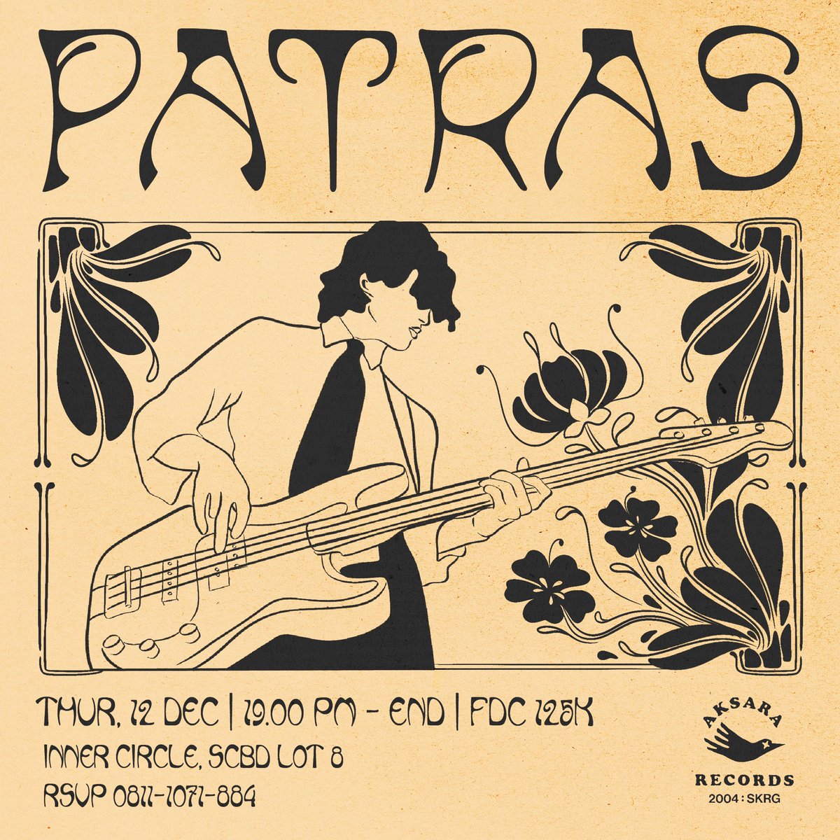 patrasmusic's tweet photo. Come down to INNER CIRCLE on the 12th of December!

We play at 9PM!

FDC 125k https://t.co/T8ZfNhduKw