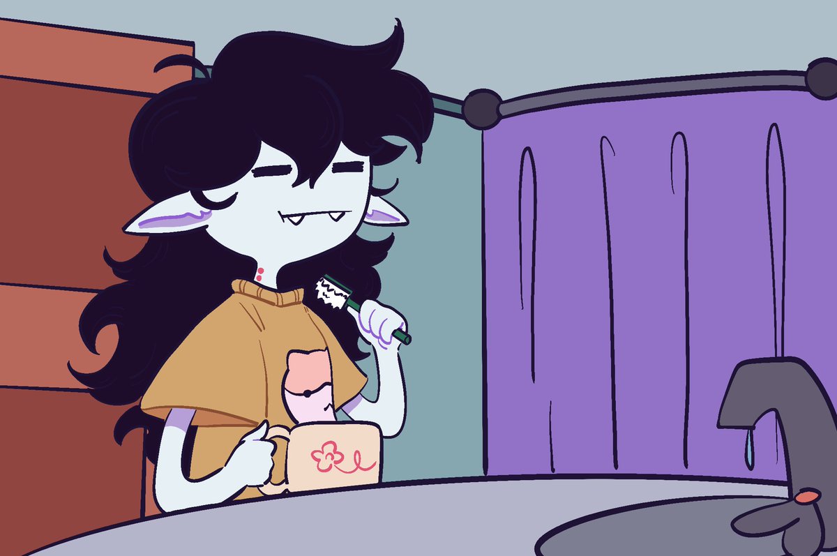 GhostToastSoup's tweet photo. Teef 🦷
#adventuretime #bubbline #marceline #Procreate #art #illustration https://t.co/GuOoTSzn6s