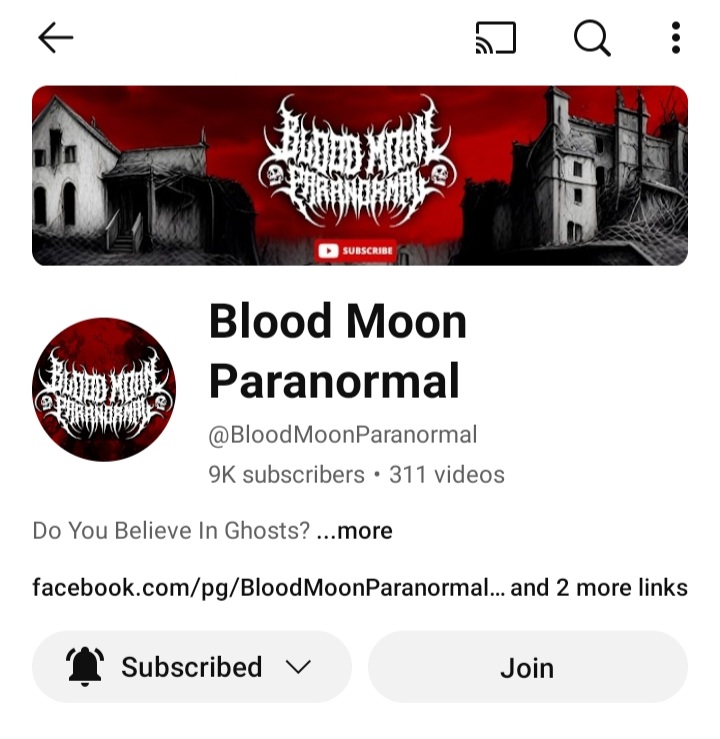 Congratulations on 9k subscribers to my favorite crew/friends!! 🥳🎉🎉 
I'm so so so extremely proud and happy for y'all!! 🥰 i'm so so glad i decided to subcribe to the channel!! <a href="/bloodmooncrew/">Blood Moon Paranormal</a>

Blood Moon FAN CLUB!!  I love y'all my friends!! 🥰❤❤🖤🖤