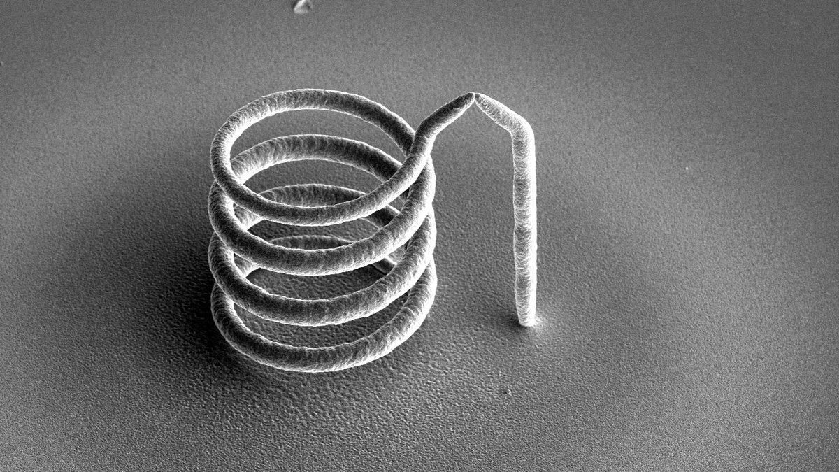 FBH_News's tweet photo. 🔬✨ We’ve developed a fabrication protocol for compact 3D #terahertz antennas! Our approach enables intricate designs for #HighSpeedCommunication and allows direct transfer onto #semiconductor chips. 

Read more: https://t.co/70fZQYJg8B

#3DPrinting #Micromanufacturing https://t.co/tp2J73yS0v
