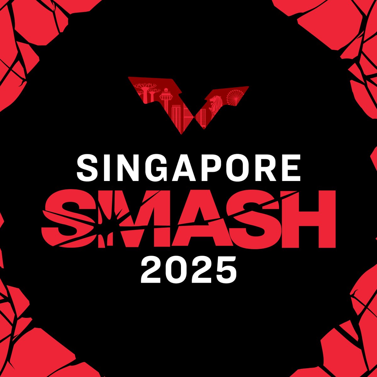 Starting the new year with a bang 💥

The Lion City is ready to roar again!

Tickets for Singapore Smash 2025 are about to drop, general sales begin 10am (GMT+8) on 13 December. 

Don't miss out on the #SingaporeSmash action!