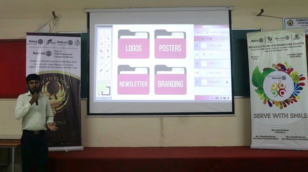 rotaract3201's tweet photo. JAADE, the District Editorial Workshop and Seminar held on August 10, 11, 2024, at Coimbatore Institute of Technology, brought together over 130 Rotaractors from across the district

#Rotaract #Rotaract3201 #ROAR #Workshop #Coimbatore https://t.co/D49S9IqDyH