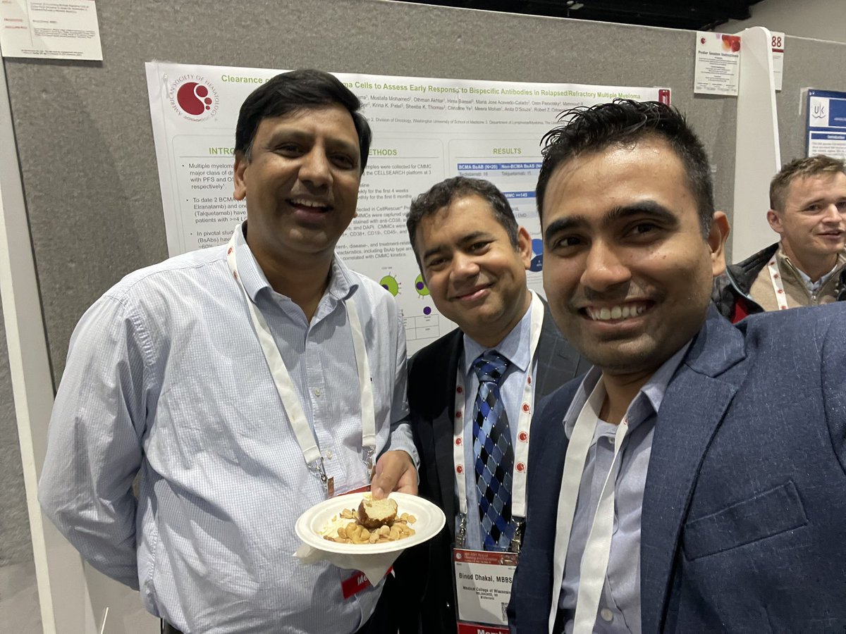 asis_shr's tweet photo. It was truly inspiring to connect with Dr. Dhakal @bhemato and Dr Devendra KC at #ASH24 https://t.co/gRMSZWFeDT