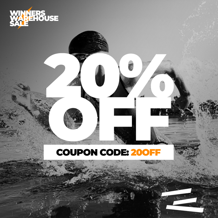 We are running our End of Year Warehouse Sale - providing 20% OFF all items at winnersbars.com.au!
  
Coupon Code: 20OFF
 
This offer is strictly limited, so make sure you head to winnersbars.com.au to stock up for your summer exercise!