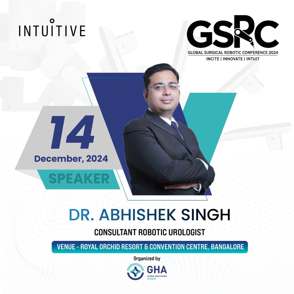 Abhishek singh (@abhisingh82) on Twitter photo Iโm happy to be a part of the GSRC Conference on December 14th, together with Intuitive!
Itโs a great opportunity to connect with fellow professionals and discuss the latest in healthcare. Iโm eager to meet you all and share ideas.
Join me on December 14th, for the event! Iโm happy to be a part of the GSRC Conference on December 14th, together with Intuitive!
Itโs a great opportunity to connect with fellow professionals and discuss the latest in healthcare. Iโm eager to meet you all and share ideas.
Join me on December 14th, for the event!