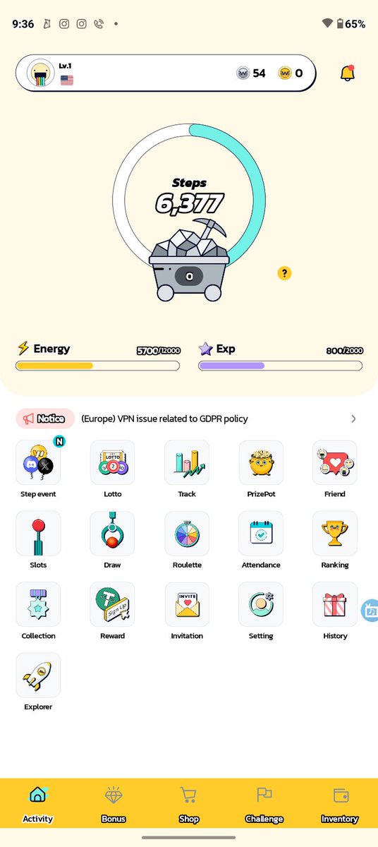 mattyrandle's tweet image. Invite Code: O7ZUV82
#walkmining #win #contest #M2E