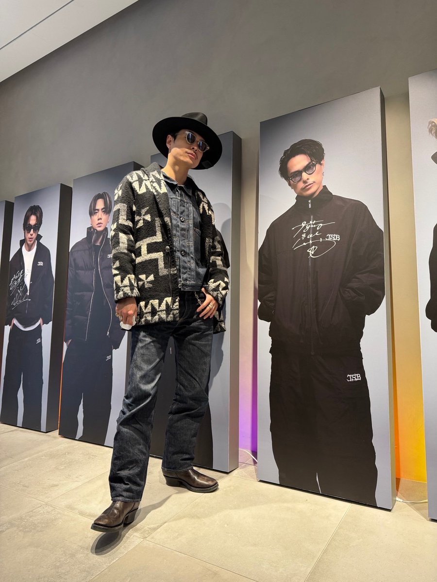 J.S.B.】 J.S.B. POP-UP in TOKYOに #今市隆二 が来店しました✨ 沢山