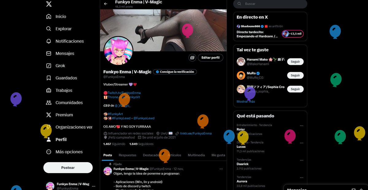 Funkyo Enma 😺💖 | V-Magic tweet media