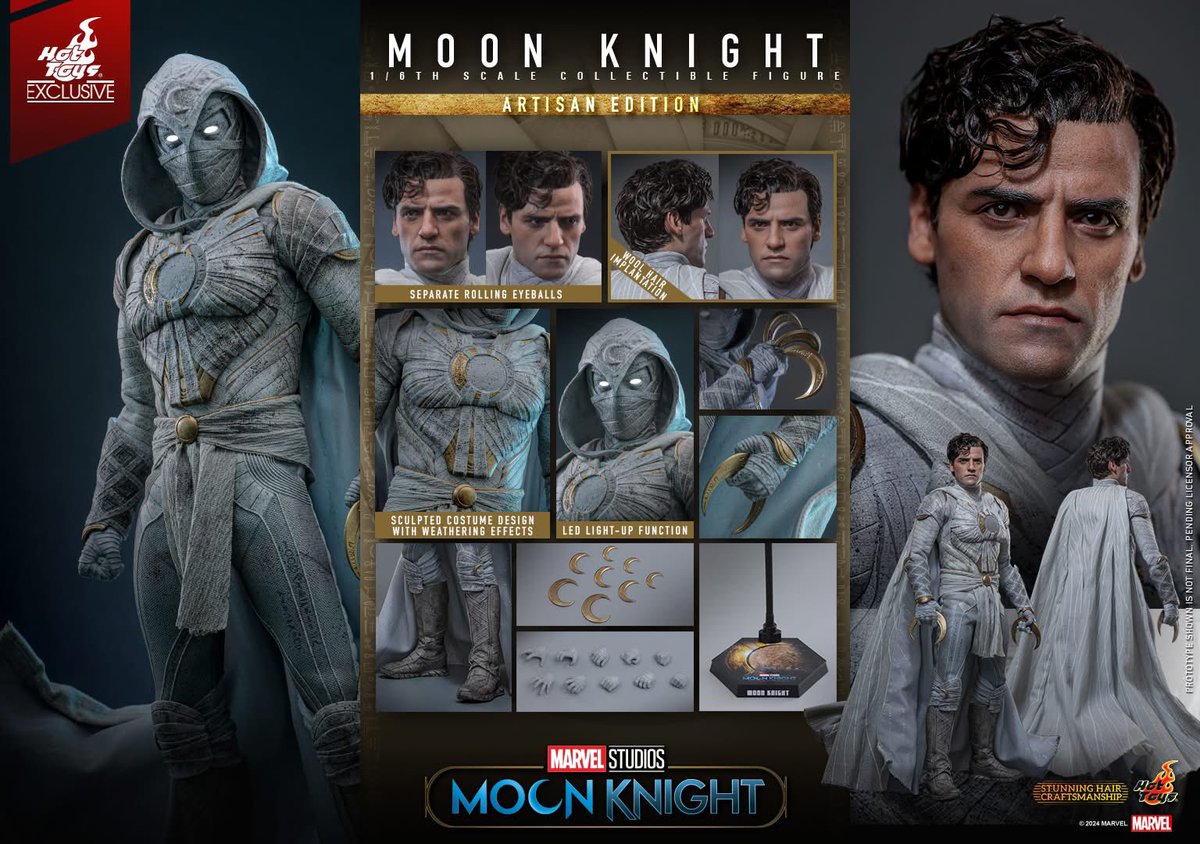 Moon Knight 1/6th scale Moon Knight Collectible Figure (Artisan