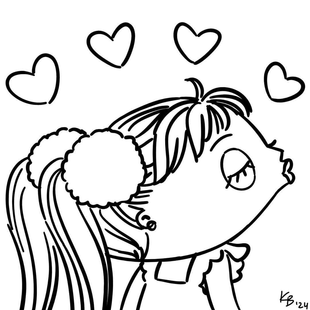 I wanted to do some voiceover tonight, but I have a sore throat. Oh, well. Made the most of the situation with a quick Miwako Stewie sketch #aiyazawa #familyguy #fgtwt #miwako #miwakosakurada #paradisekiss #stewiegriffin