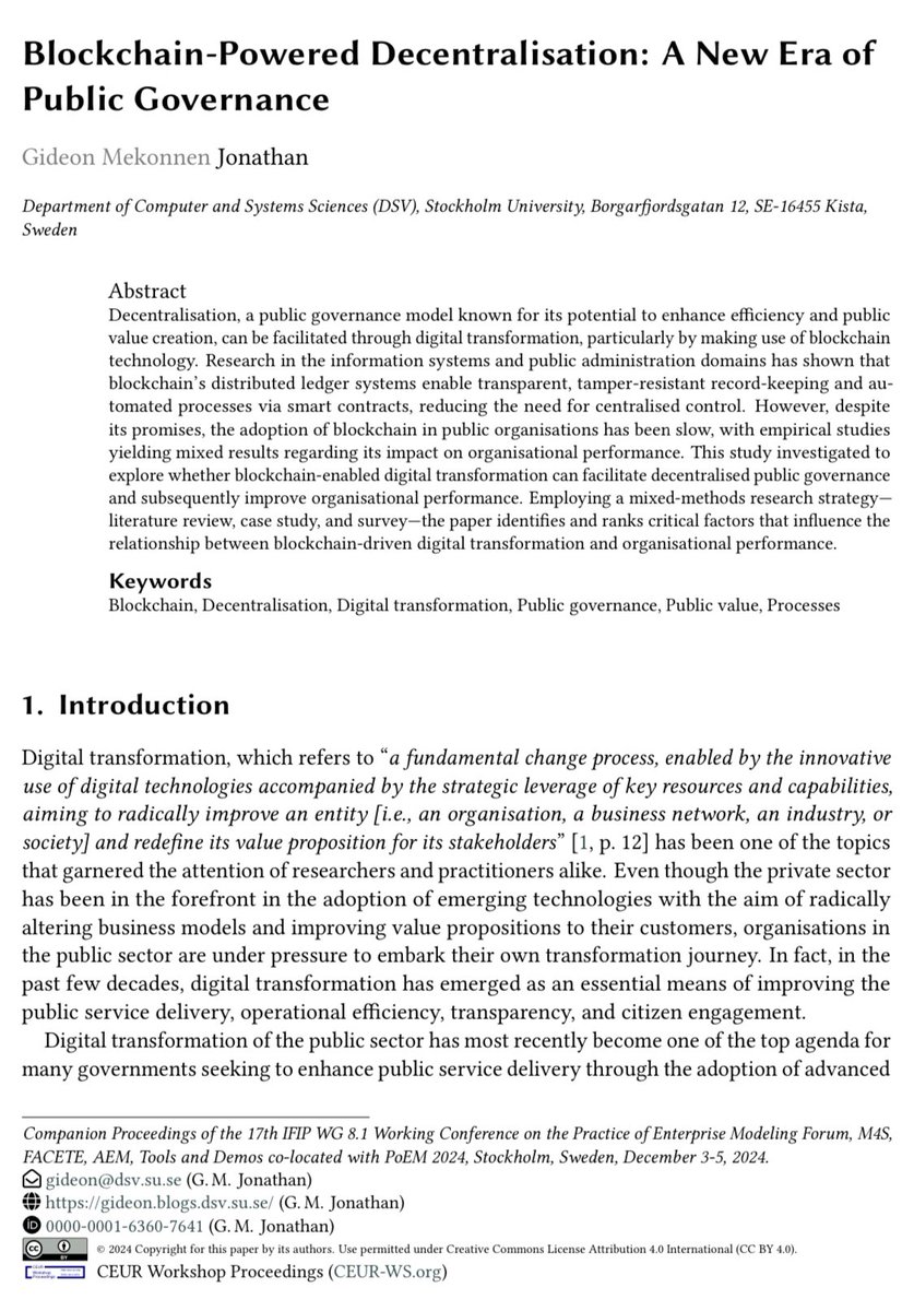 fookelon's tweet photo. #VeChain featured in a recent journal article Blockchain-Powered Decentralisation: A New Era of Public Governance.

Enabling loT integration &amp; smart contracts via $VET platform to enhance food traceability, payments to farmers, &amp; product quality.

#VET #VeFam #Crypto #RWA #NFT https://t.co/RyAxUoUuGK