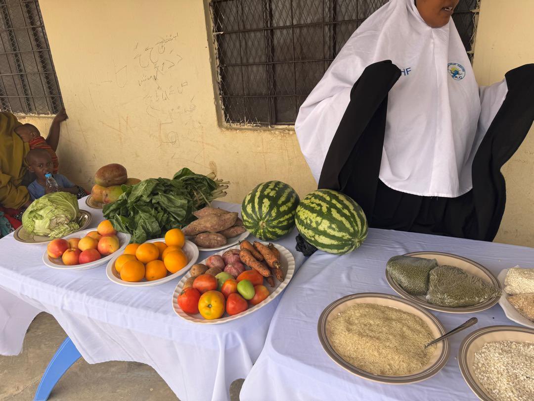 SRC_Reliefteam's tweet photo. SRC Horumar centre in South Galkacyo is happy to provide food demonstration to vulnerable mothers with malnourished children, the activity is very helpful preventive measure to malnourished cases U5 in Somalia. Thanks to @shf_somalia #Fooddemonstration https://t.co/ldMgL8fhkQ