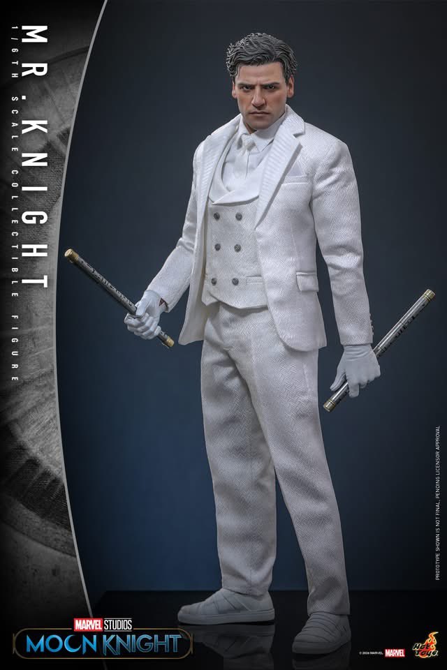 one6Update's tweet photo. #HotToys have announced Mr. Knight.

1/🧵

#MoonKnight #MrKnight #Marvel #MarvelStudios #HotToysCollectibles #SixthScale #ホットトイズ https://t.co/fyGLwuv7MA