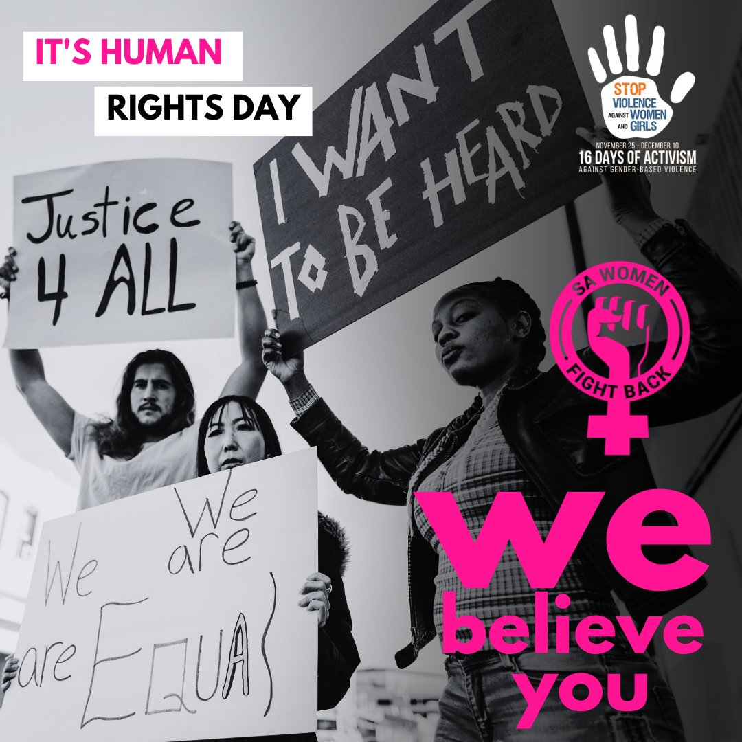 As we conclude the #16DaysOfActivism.
The fight against GBV, domestic violence, &amp; child abuse is far from over, &amp; we need all the support we can get. By "we," I mean the collective global community working tirelessly to find solutions, provide support, &amp; ensure justice is served.