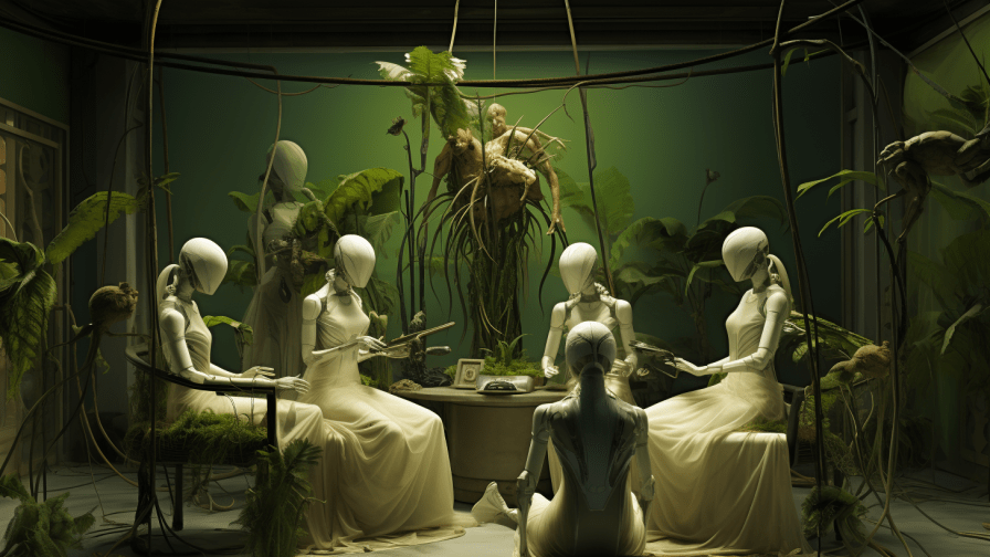 Matt Menendez (@mezdez) on Twitter photo 📷 Diego Castro’s <a href="/monomosite/">MONOMO</a>  The Last Symbiotic Supper is stunning—nature and tech colliding in such a cool way. Check it out on @DreamFlareAI  - Link below
#AIArt  #architecture 📷 Diego Castro’s <a href="/monomosite/">MONOMO</a>  The Last Symbiotic Supper is stunning—nature and tech colliding in such a cool way. Check it out on @DreamFlareAI  - Link below
#AIArt  #architecture