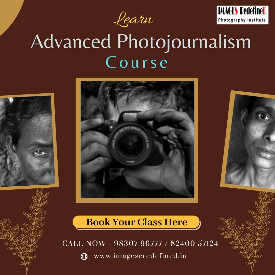 Images_Redefine's tweet photo. Unleash Your Creativity and Capture Impactful Moments with Expert Photojournalism Guidance..🎥✨
|| Professional & Serious Students Only ||
📞Call us: +91-9830796777 / 8240057124
#AdvancedPhotojournalism #PhotojournalismCourse #PhotographyInstitute #LearnPhotojournalism https://t.co/zZx0iAZDjz