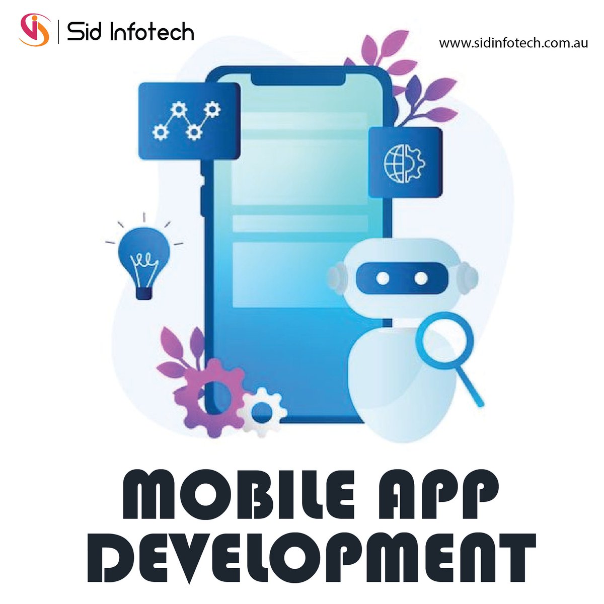 📱 Bring your app ideas to life with Sid Infotech! 🚀 We deliver innovative, user-friendly, and scalable mobile app solutions tailored to your needs. From concept to deployment, we’re your trusted partner. Visit sidinfotech.com.au today! 
.
#MobileAppDevelopment #SidInfotech