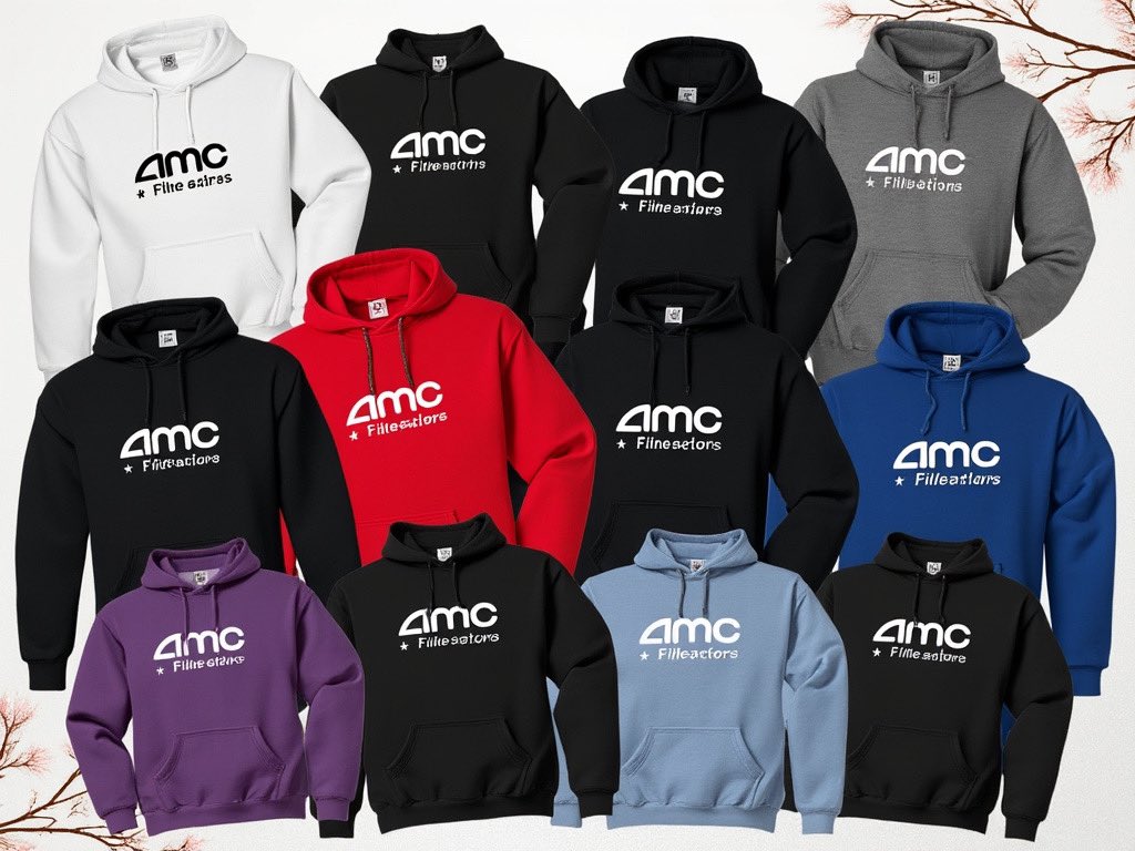 asianamcape's tweet photo. On the 11th day of Christmas my true love gave to me, 11 snazzy hoodies 🎵 @AMCTheatres #amc and I know there are 12 there but let’s just pretend there are 11 https://t.co/9fyBy9KL9I