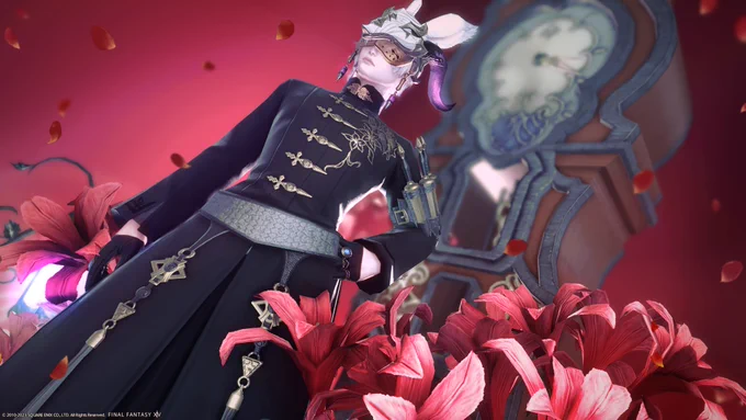 去年の今頃から白うさだったしStudioさんへよくお邪魔したり加工しだしたりしたな～1年がハヤイ!!!あとはララになったりしてた( ᐙ )カモ # これを見た人は去年の12月の画像を貼る#FF14 