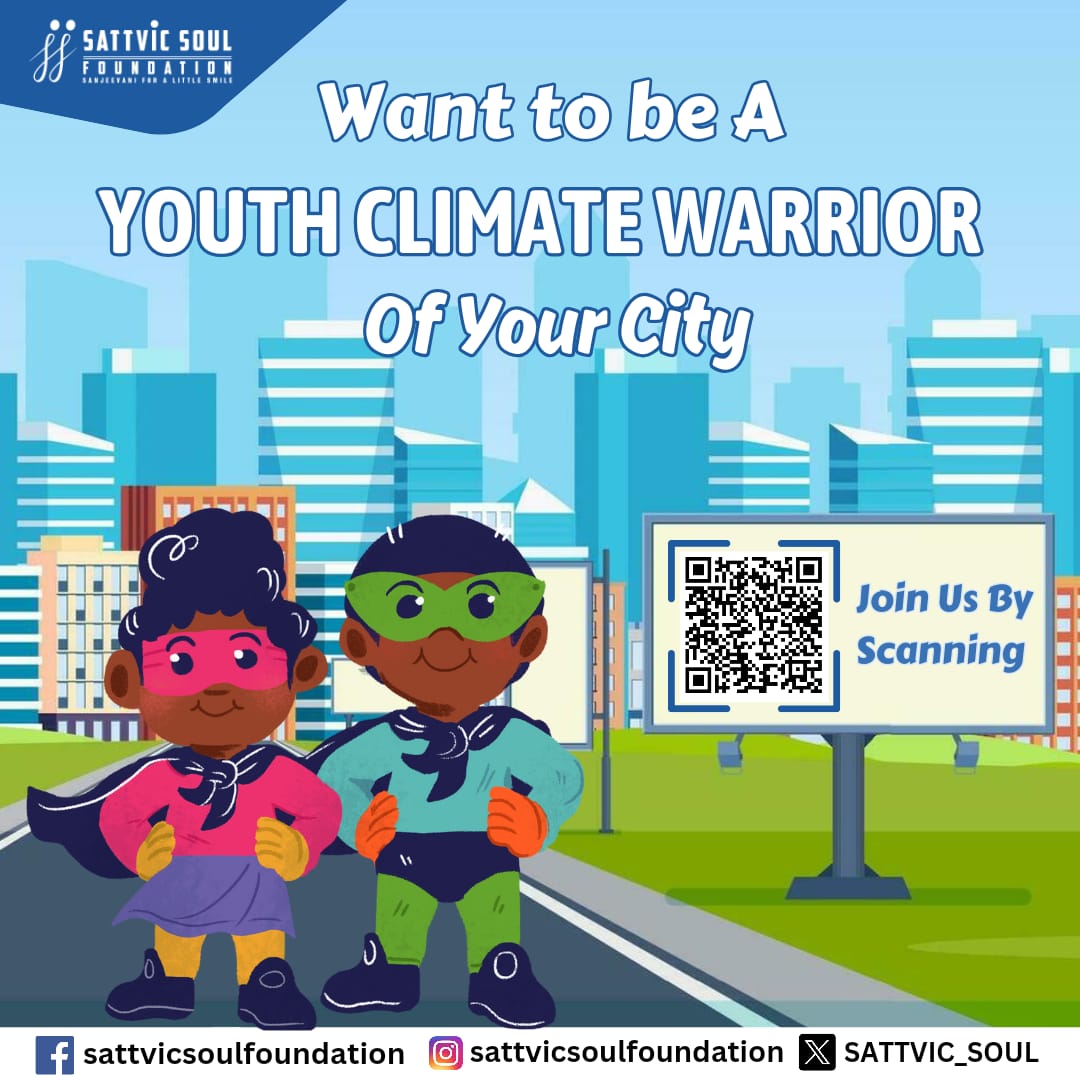 SATTVIC_SOUL's tweet photo. STOP CLIMATE CHANGE  📢

Time to learn what we can do for our planet. Let's speak🗣️ up and get others to join along in taking action.

Team Sattvic Soul has already geared up for the cause. 💫

Join us by filling the form or just by scanning Qr code. 🙌

https://t.co/2K7od039Fp https://t.co/jCXhHI2xNN