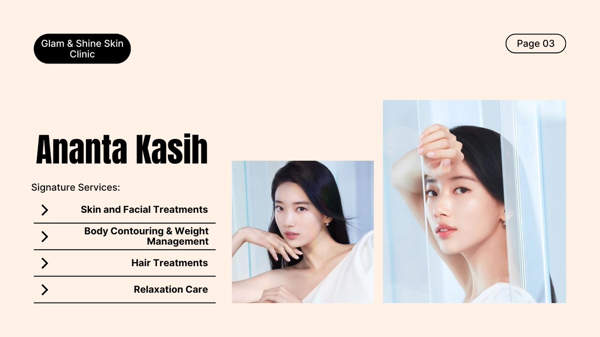 ⠀
𝐀𝐧𝐚𝐧𝐭𝐚 𝐊𝐚𝐬𝐢𝐡 :
Personalized Care – Every individual has unique needs, and at Glam &amp; Shine Skin Clinic, we are committed to offering treatments that are customized to your skin’s requirements. We listen to you and design the best solutions for your skin health.
⠀