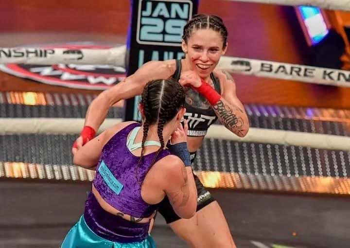 jennysavagebkfc's tweet image. 😔 I really miss @bareknucklefc but…

do they miss me 👉🏼👈🏼 🥹 @stormathletemanagement 

✨Who wants to see me return to the best bare knuckle promotion in the universe for 2025 ?! ✨

#BKFC #strawweight #Teamhayabusa #bareknucklefc #bkb #boxing #champion