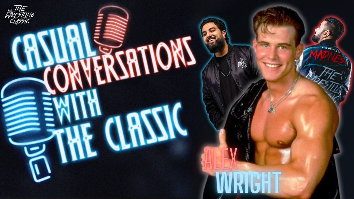 TOMORROW Alex Wright joins the show for a new Casual Conversation!! 🕺🏼

Subscribe to The Wrestling Classic YouTube channel now and to the “TWC Show” wherever you listen to podcasts! 🎙️

youtube.com/@thewrestlingc…
