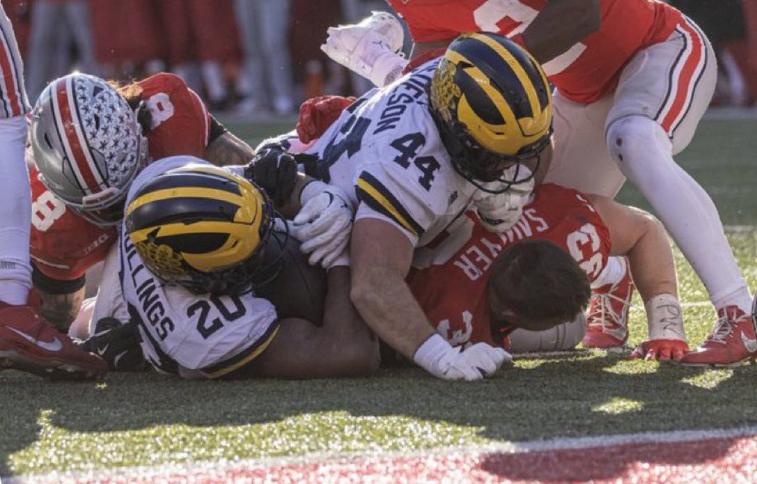 Never gets old #GoBlue #BeatBucks just rewatched whole game