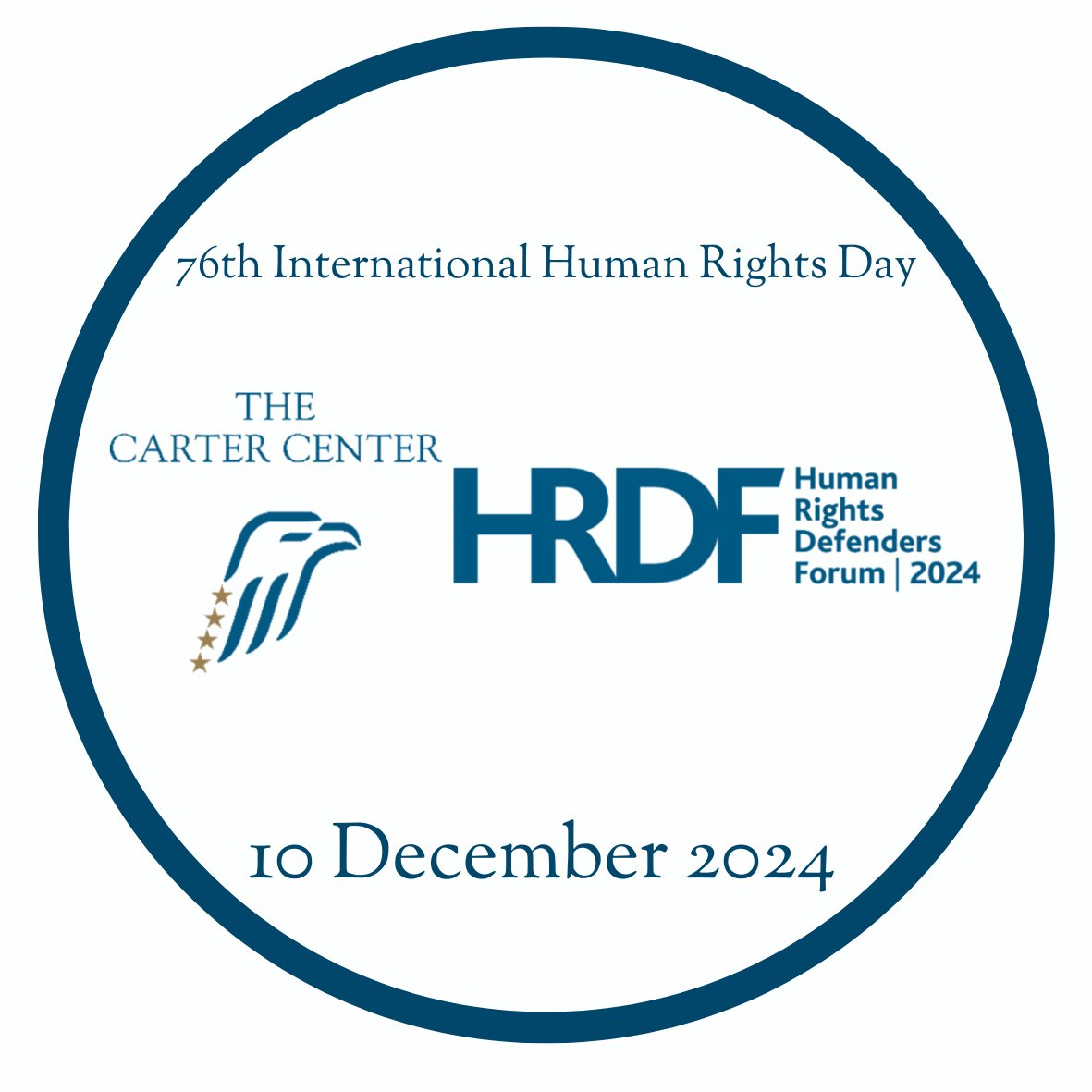 Happy 76th International Human Rights Day@Carter Center