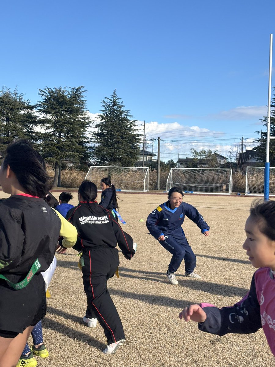 gunmaprimes's tweet photo. 【活動報告】　
12/8(日)第5回群馬県女子活動拠点事業
＠太田第二サッカー・ラグビー場

今回は東毛ワイルドナイツラグビースクールさんと大泉高校さんに担当していただき、群馬プライムスはサポートをさせていただきました！
ご参加いただきありがとうございました！ https://t.co/Poy168I6mC