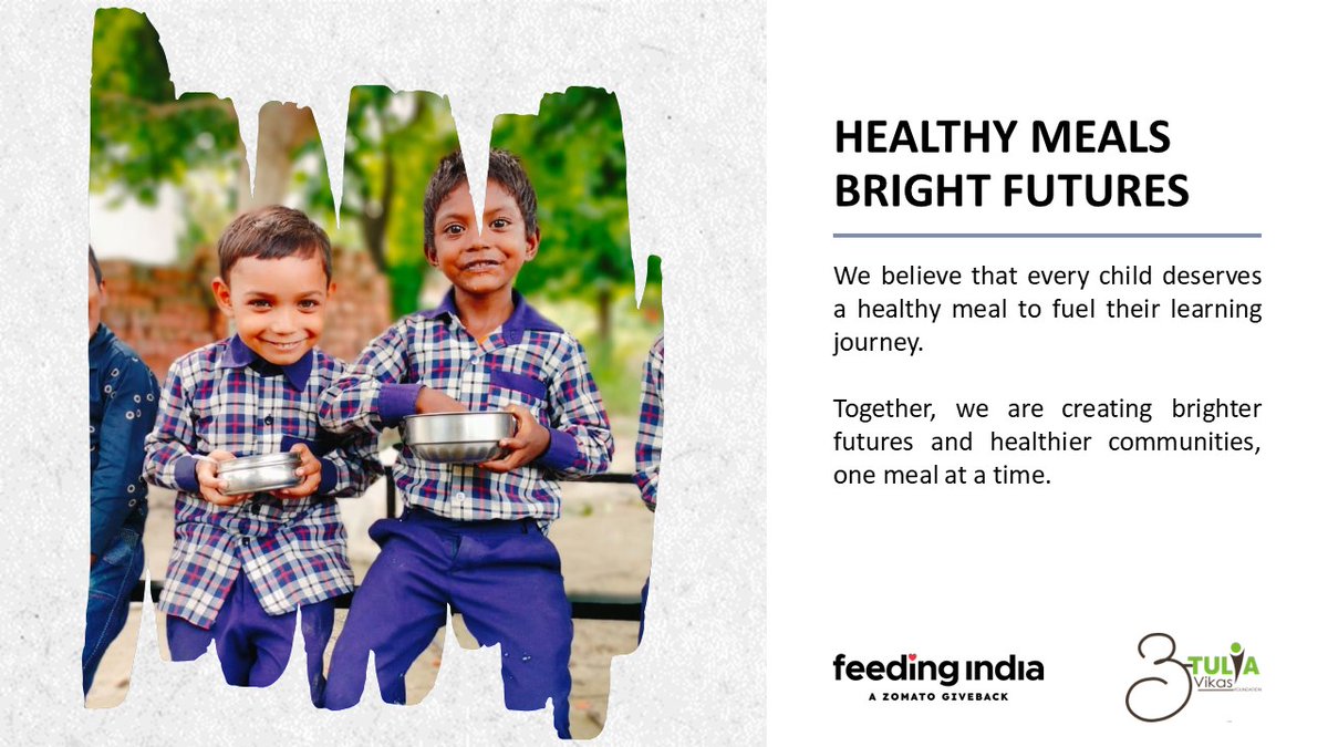 atulya_vikas's tweet image. 𝗧𝗿𝗮𝗻𝘀𝗳𝗼𝗿𝗺𝗶𝗻𝗴 𝗘𝗱𝘂𝗰𝗮𝘁𝗶𝗼𝗻 through 𝗡𝘂𝘁𝗿𝗶𝘁𝗶𝗼𝘂𝘀 𝗠𝗲𝗮𝗹𝘀 !

School meal program by @FeedingIndia  is transforming rural education by ensuring children receive nutritious meals daily.

We&apos;re nurturing the next generation of leaders in rural communities.