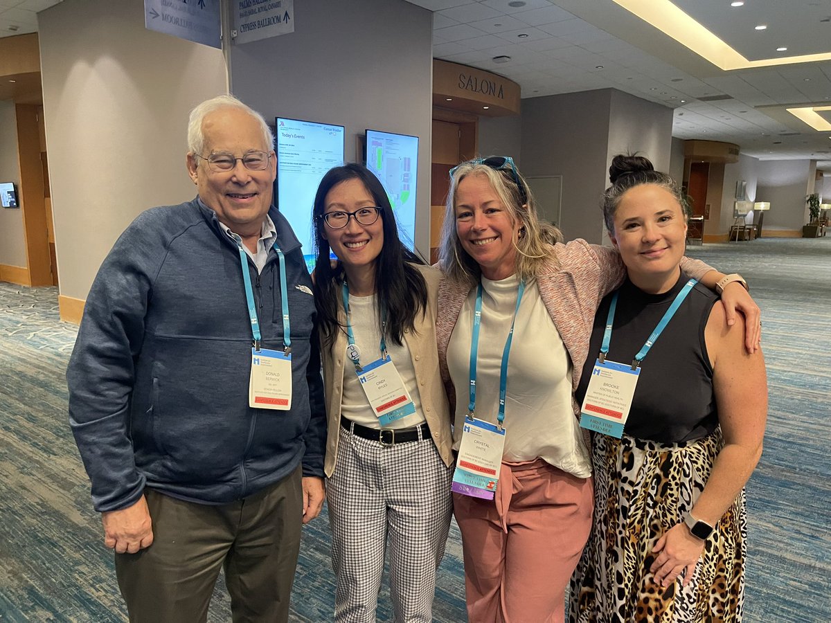 Lawrence Yang (@gatewaymedic) on Twitter photo Dr Don Berwick is a founder of <a href="/TheIHI/">Institute for Healthcare Improvement (IHI)</a>
He helped all of us get clarity on the #TripleAim and he brought #PDSA cycles into health and care
Here he is with some of the <a href="/DoctorsOfBC/">Doctors of BC</a> team at #IHIforum Dr Don Berwick is a founder of <a href="/TheIHI/">Institute for Healthcare Improvement (IHI)</a>
He helped all of us get clarity on the #TripleAim and he brought #PDSA cycles into health and care
Here he is with some of the <a href="/DoctorsOfBC/">Doctors of BC</a> team at #IHIforum